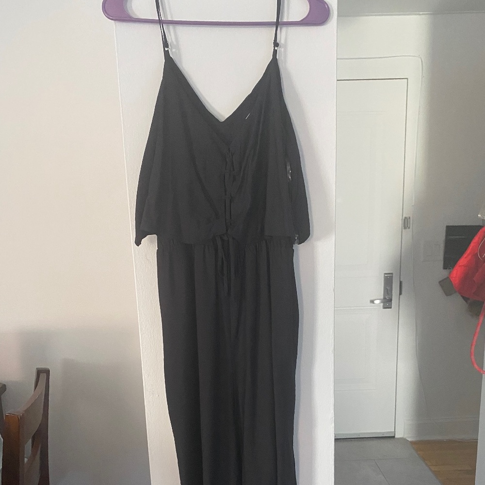 Black jumpsuit